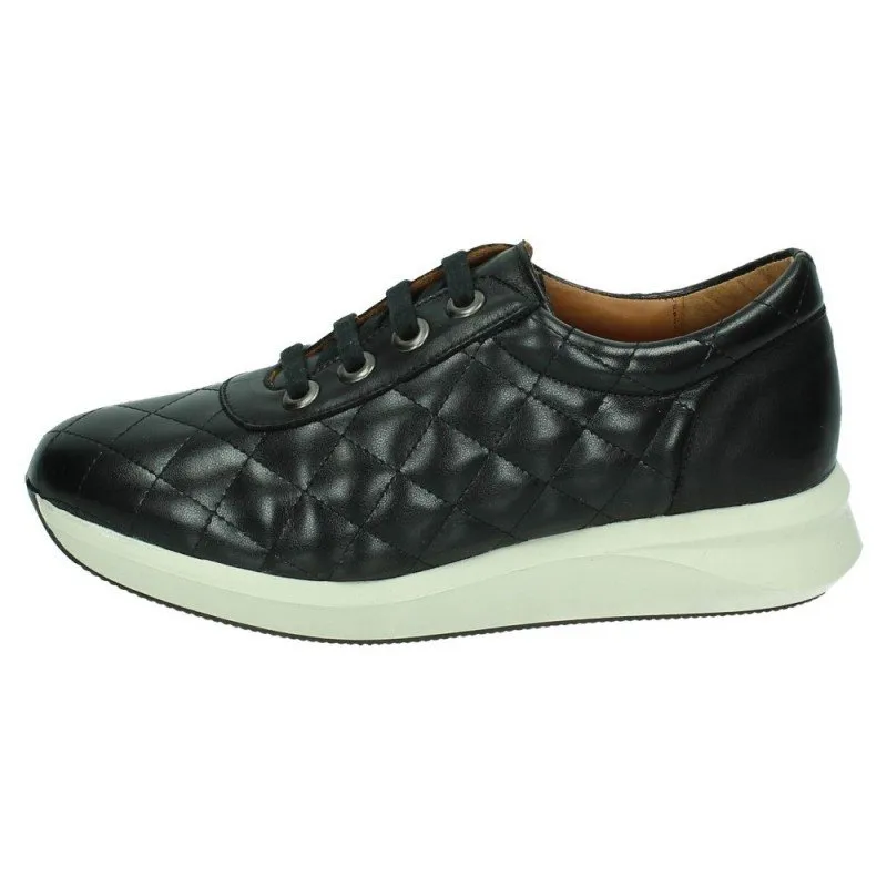 47/314 DEPORTIVAS DE PIEL color NEGRO