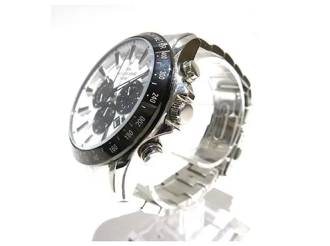 & Other Stories The Rockhouse MBC 1003-WH1Reloj solar cronógrafo blanco para hombre [usado] en buen estado 