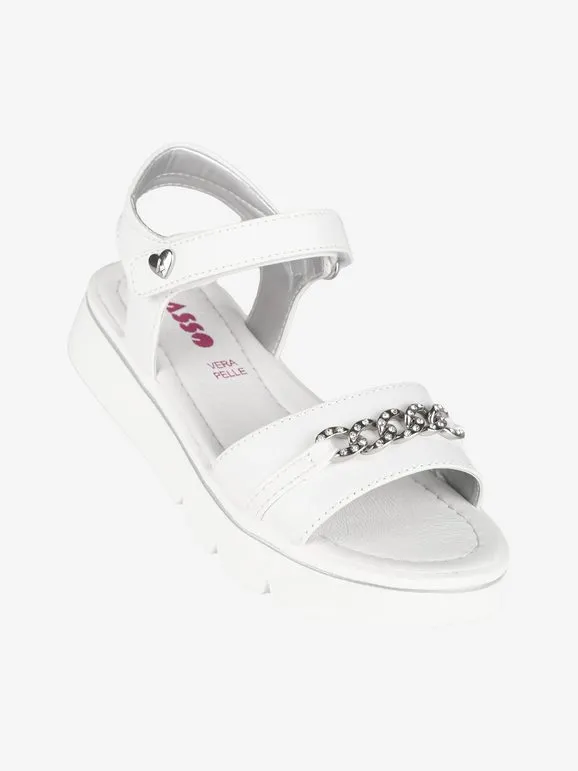 Asso Sandalias de plataforma para niñas.
