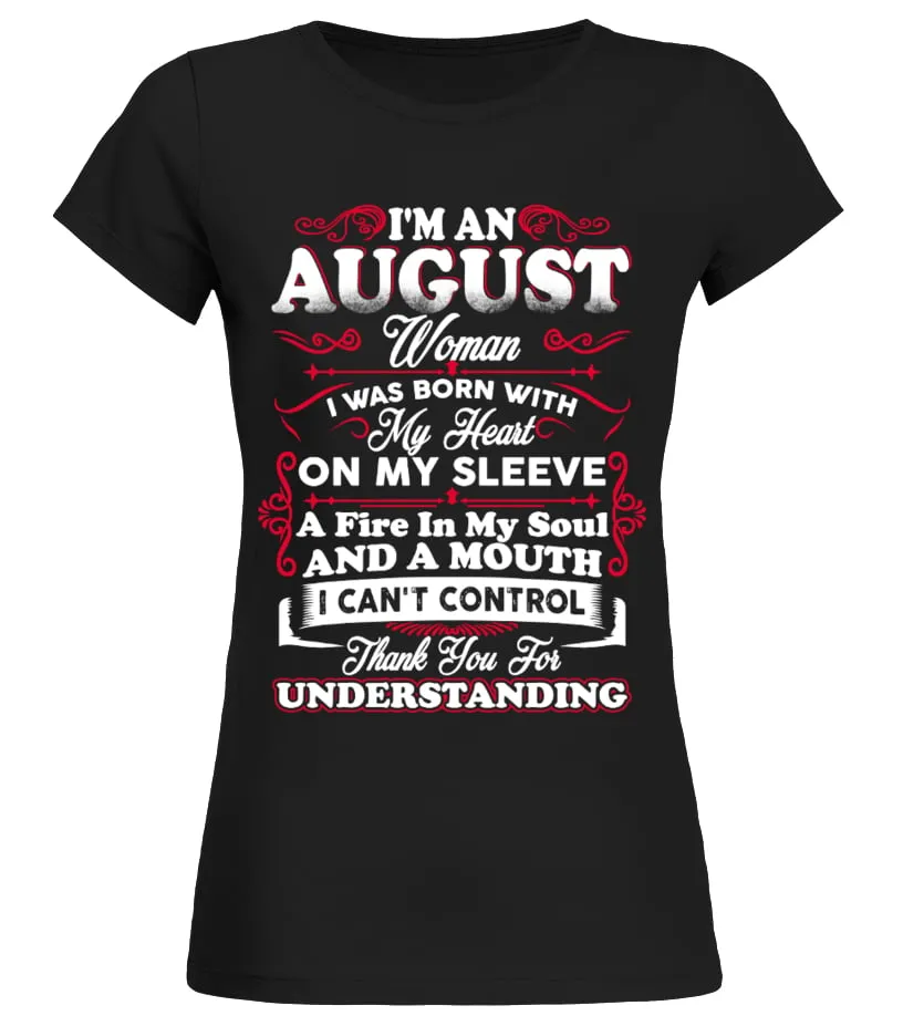 August Woman Camiseta cuello redondo Mujer