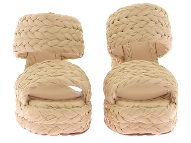 BOTTEGA VENETA Sandalias T.EU 36 Tela Beige 