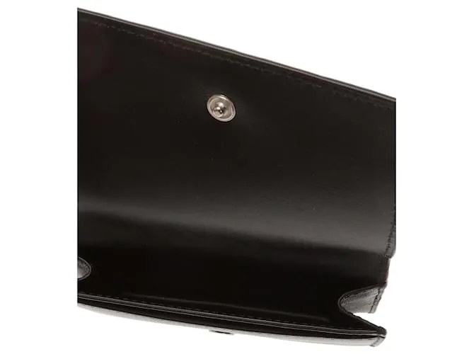BOTTEGA VENETA TARJETERO BOTTEGA VENETA TEJIDO 'INTRECCIATO' NEGRO 