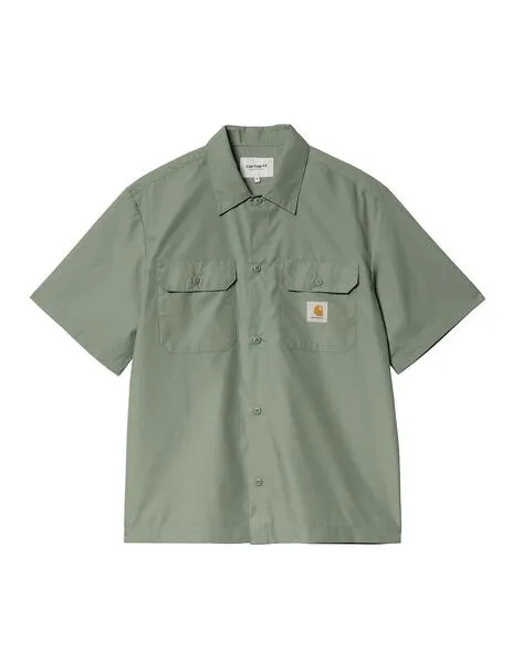 Camisa carhartt wip craft verde de hombre
