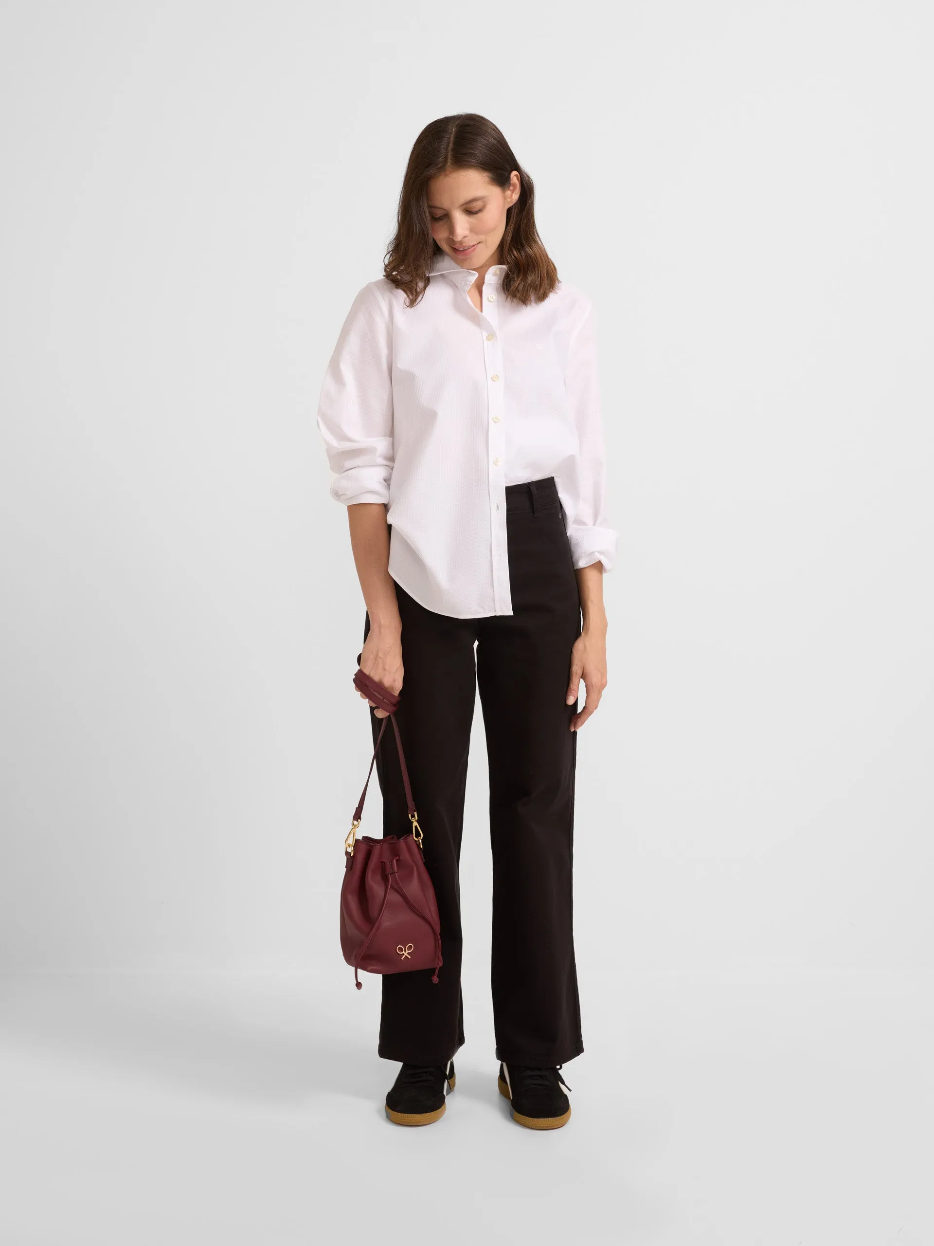 Camisa woman oxford blanco
