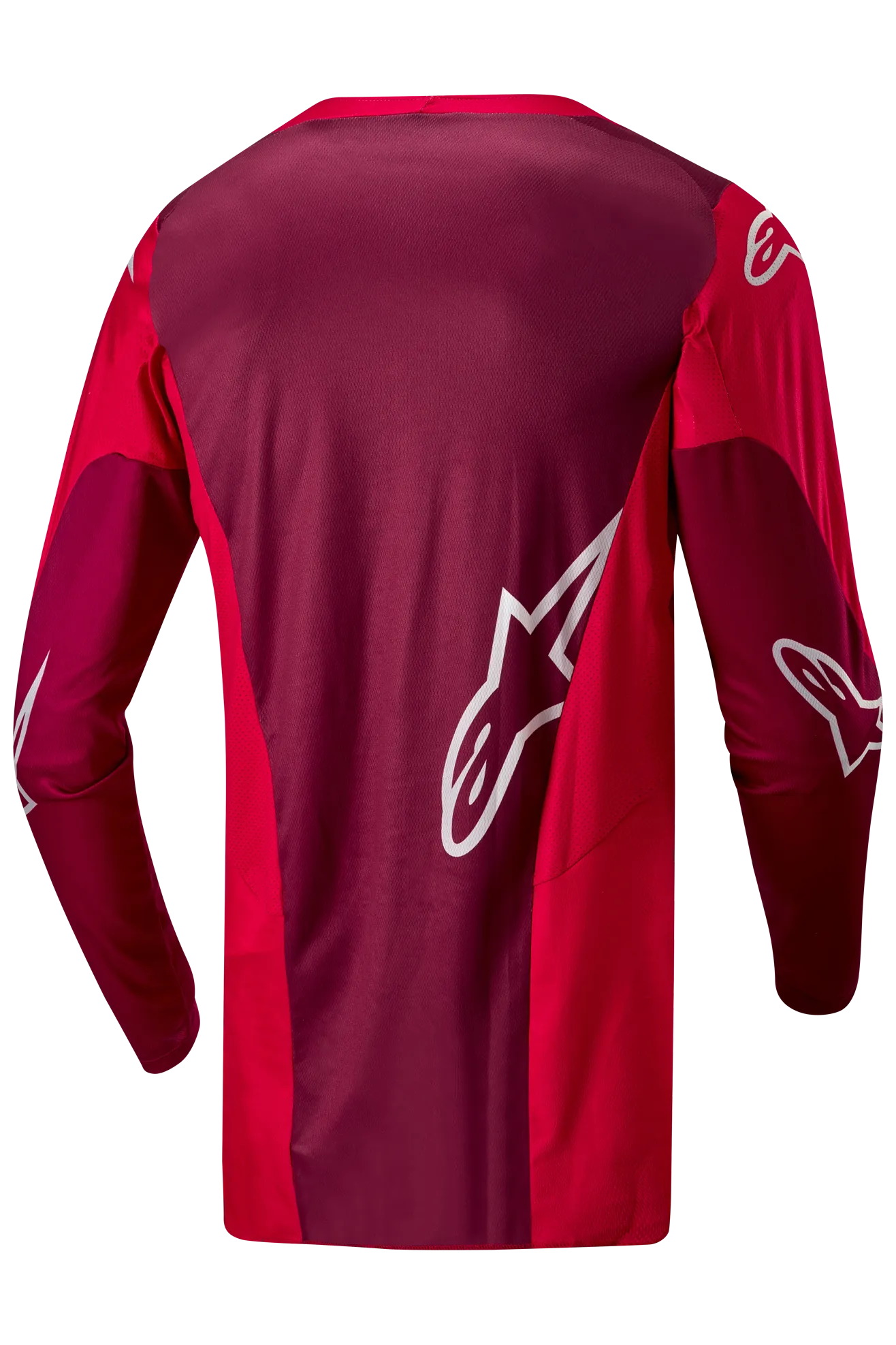 Camiseta de Cross Alpinestars Racer Hoen Rojo Marte-Negro
