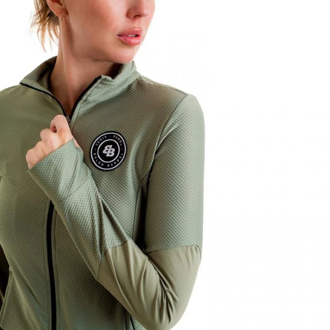 Chaqueta BB Texture Verde Oliva | Bb