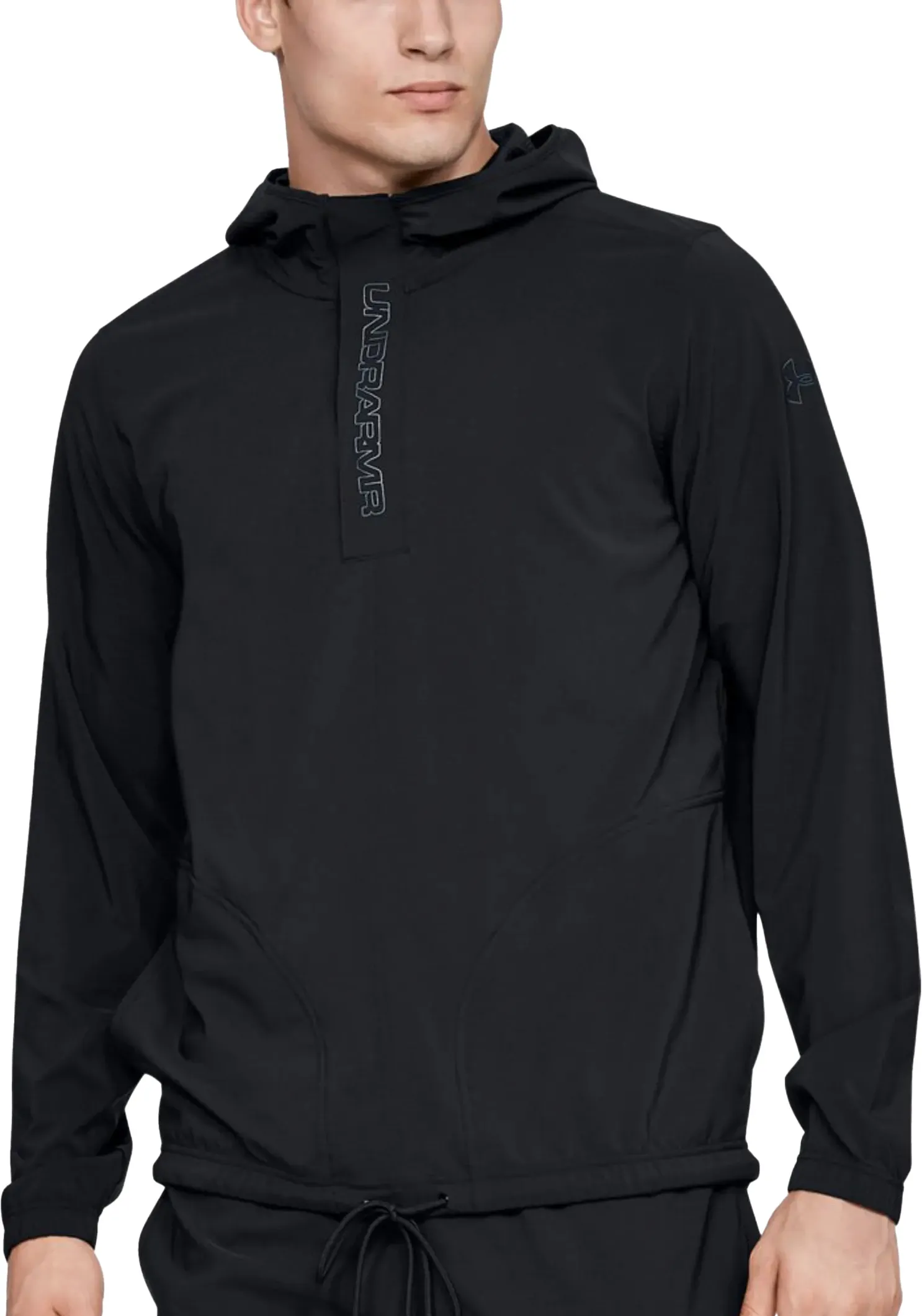 Chaqueta con capucha Under Armour UA Baseline Woven Jacket-BLK