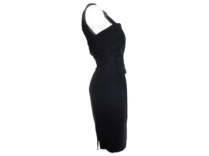 Dsquared2, Vestido lápiz negro 