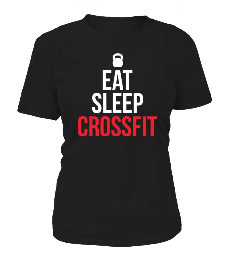 EAT SLEEP CROSSFIT - Limited Edition Camiseta cuello redondo Mujer