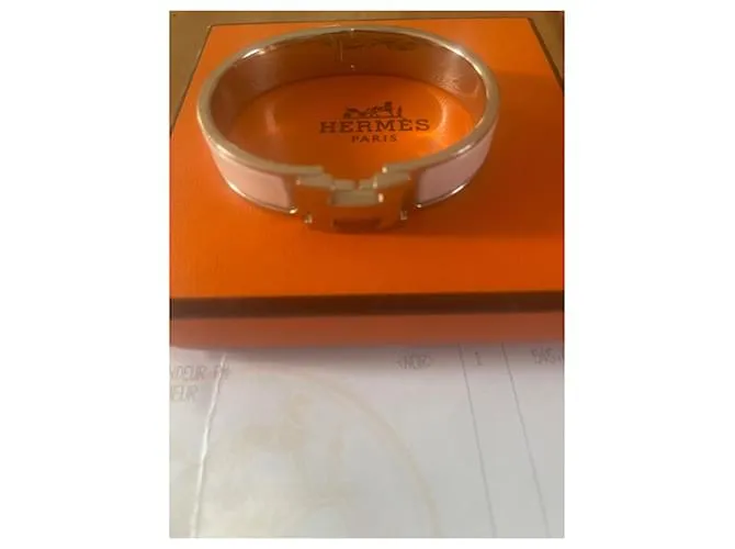 Hermès Esposas Plata Rosa 