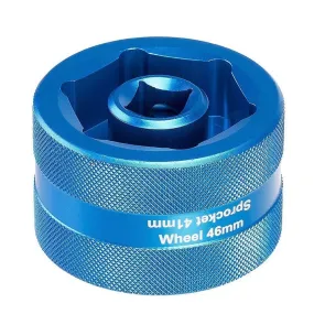 Llave de alumino para rueda trasera Ducati y Triumph. Doble medida 41 | 46 mm.