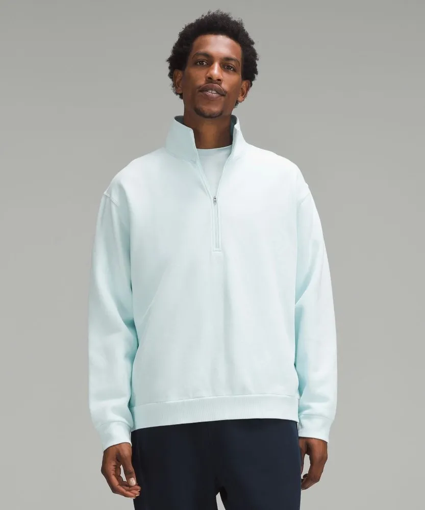 Lululemon Sudadera Steady State con media cremallera Azules | CB68-J6MM