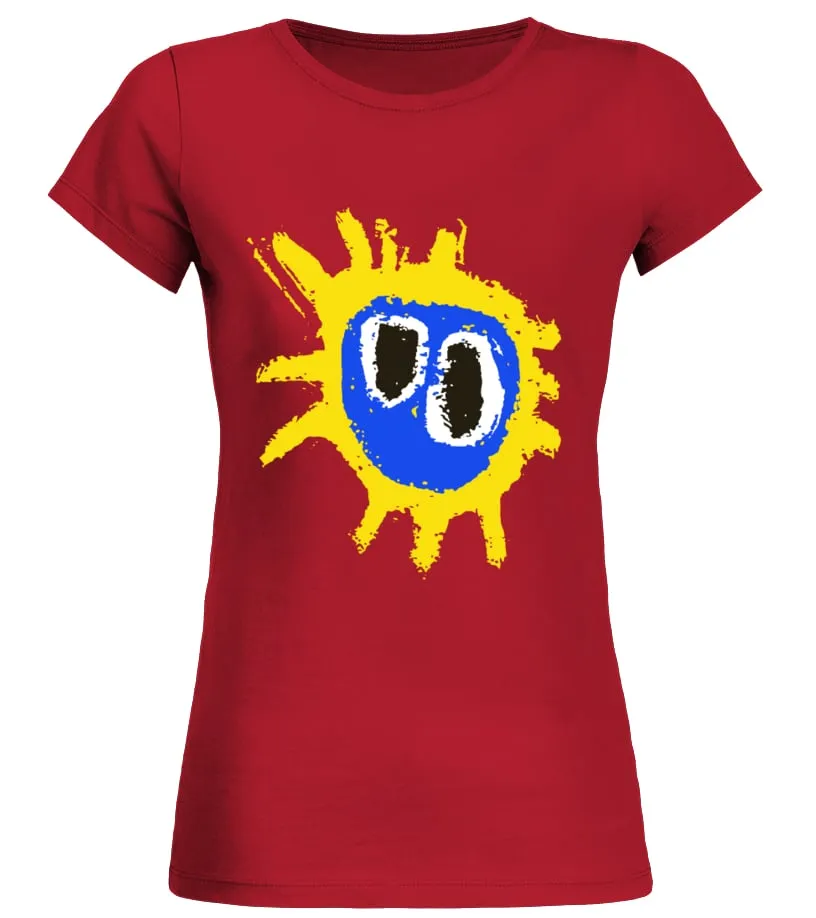 M500-437-RD. Primal Scream, 'Screamadelica' Camiseta cuello redondo Mujer