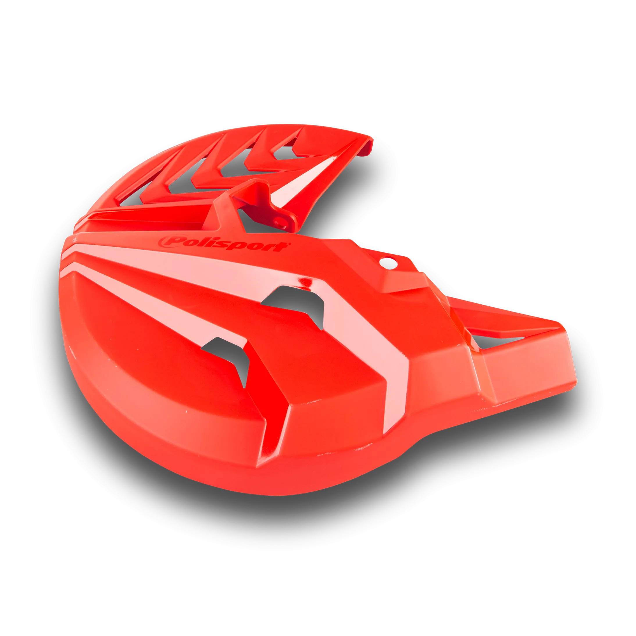 Protector de Disco de Frenos y de Horquilla Inferior Polisport Rojo-Negro