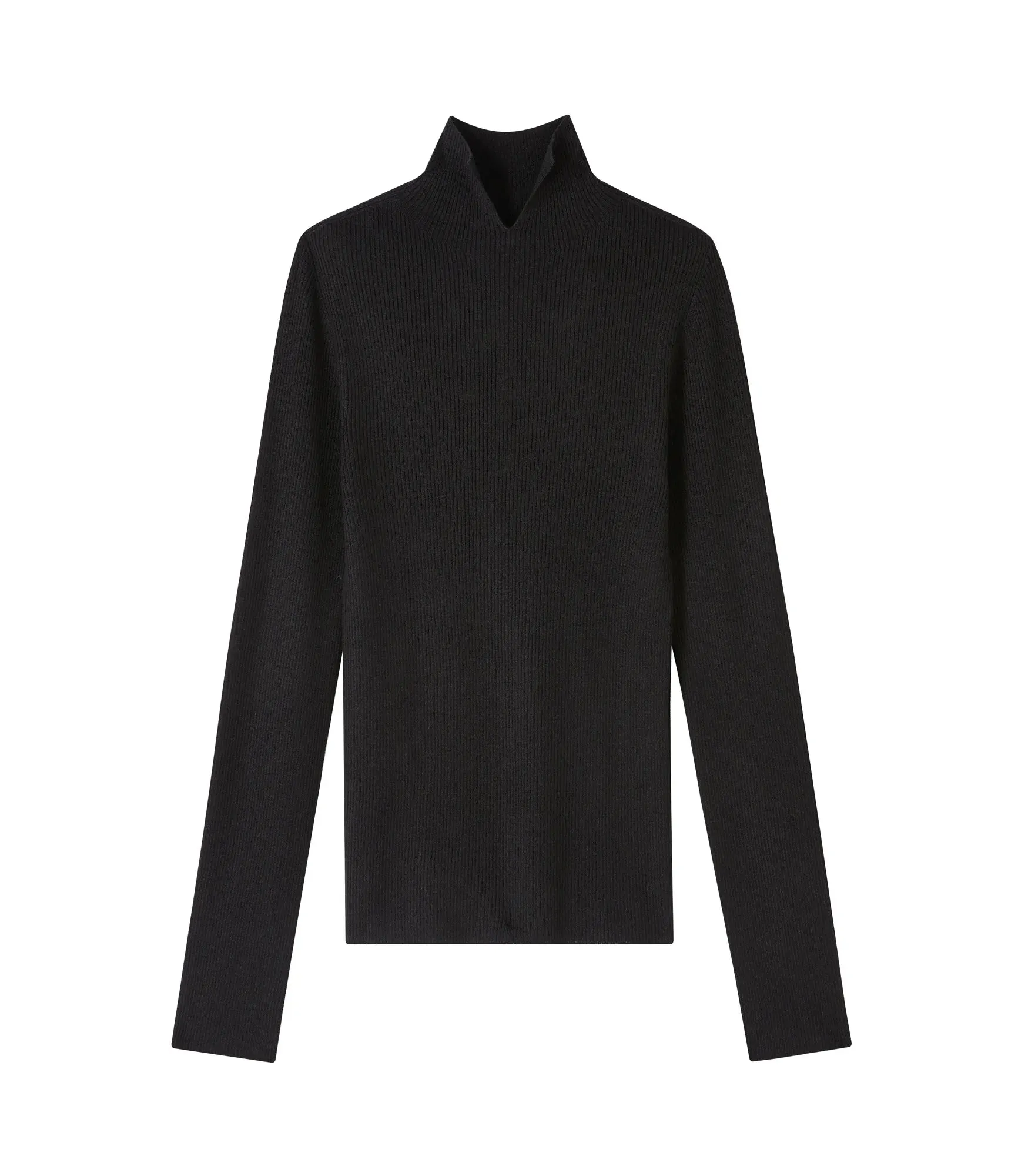 PUNTO CANALE CUELLO ALTO CORTADO NICOLE NEGRO