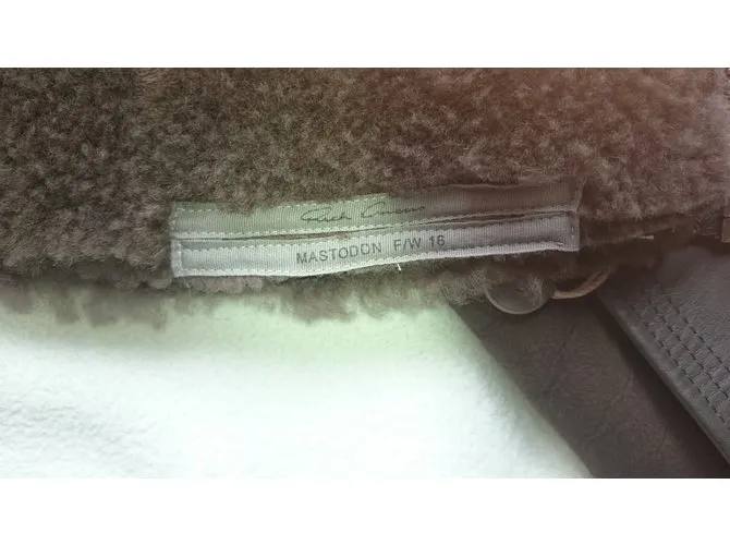 Rick Owens Chaqueta de cuero Multicolor 