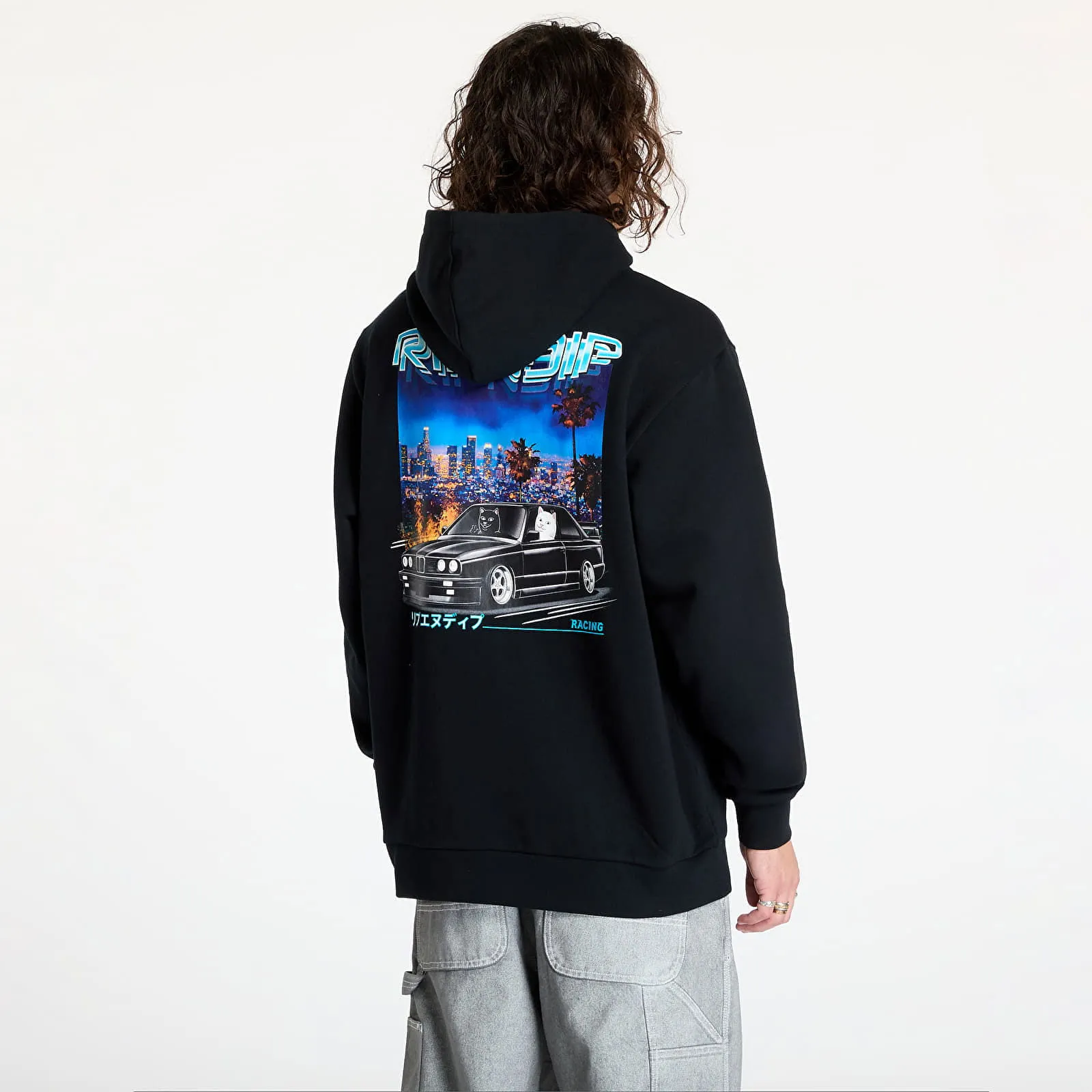 RIPNDIP Vroom Vroom Hoodie Black