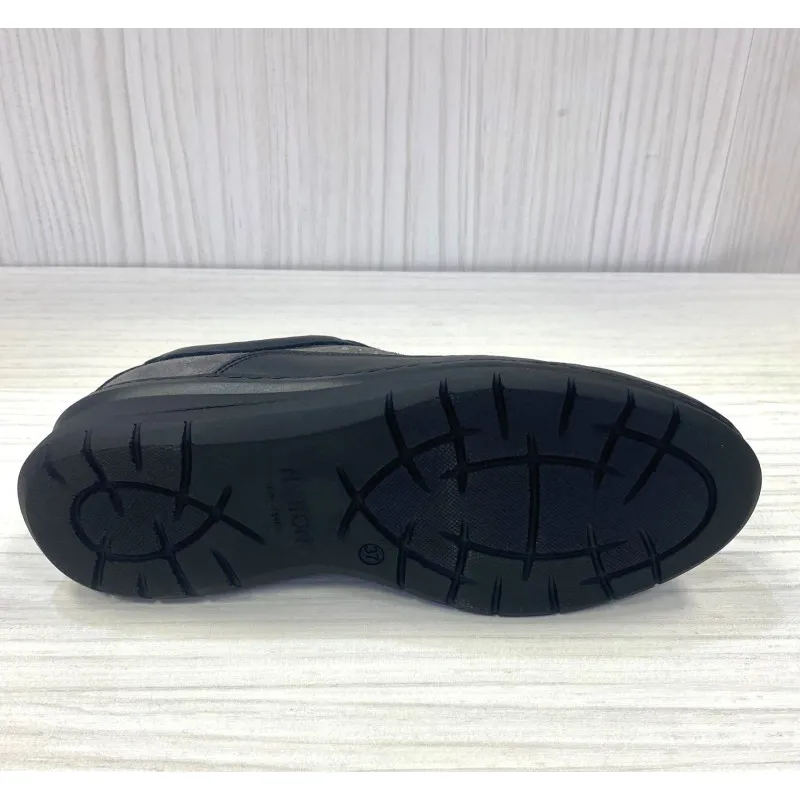 Sandalia de hombre Tarifa Pikolinos semicerrada cuero y negro Pk5433