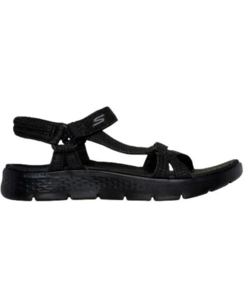 Sandalias SKECHERS  de Mujer y Niña SANDALIA 141451 NEGRO  MULTI
