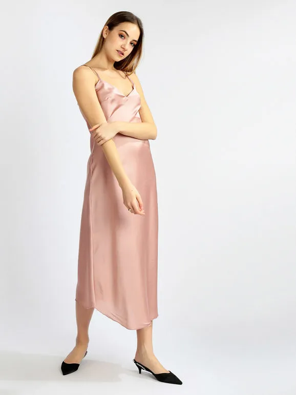 Solada Vestido largo para mujer en raso