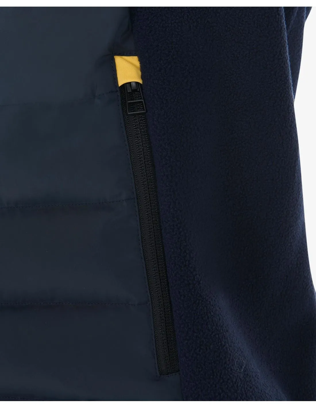 Sudadera de hombre en felpa y nailon acolchado Equestro