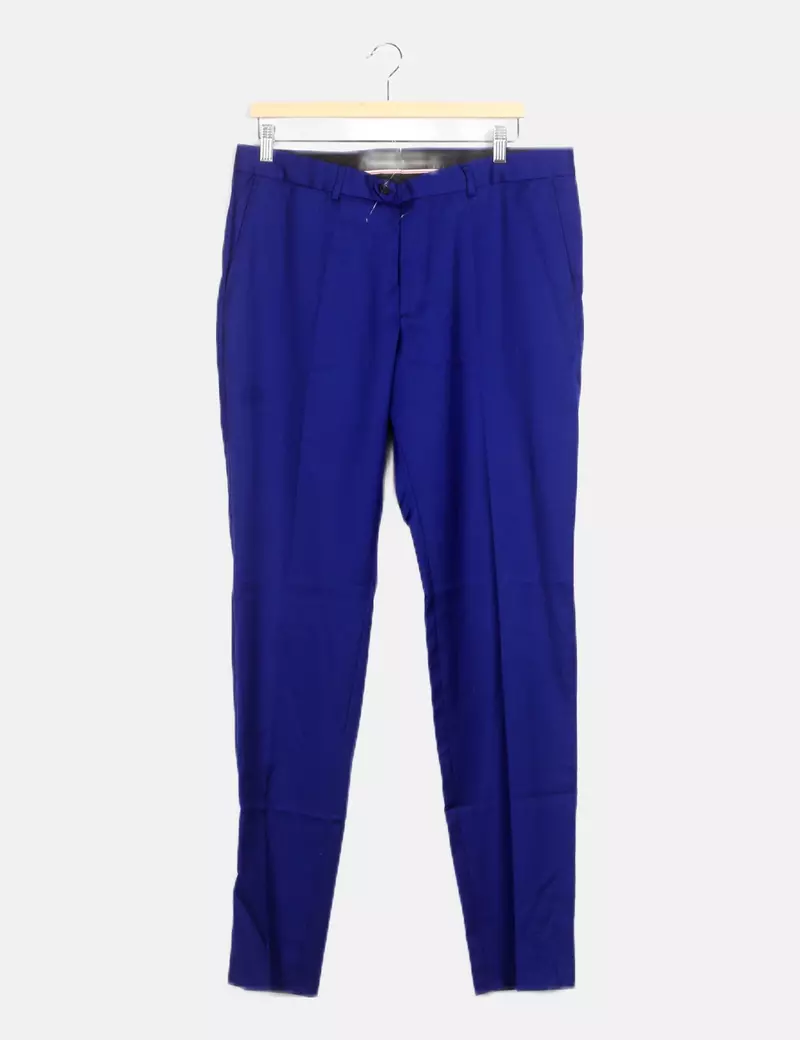 TENKEY Traje azul eléctrico