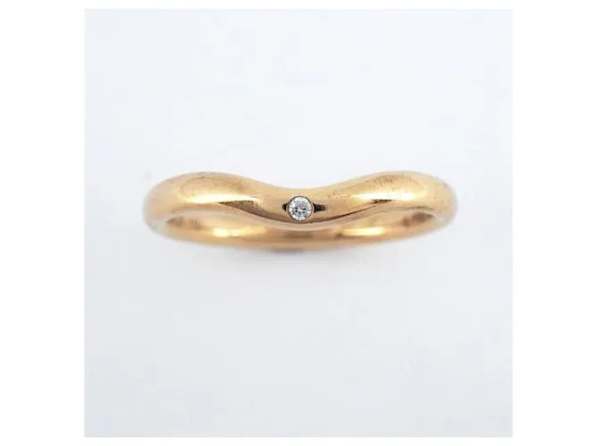 Tiffany & Co Anillo de diamante en oro rosa Tiffany Dorado 