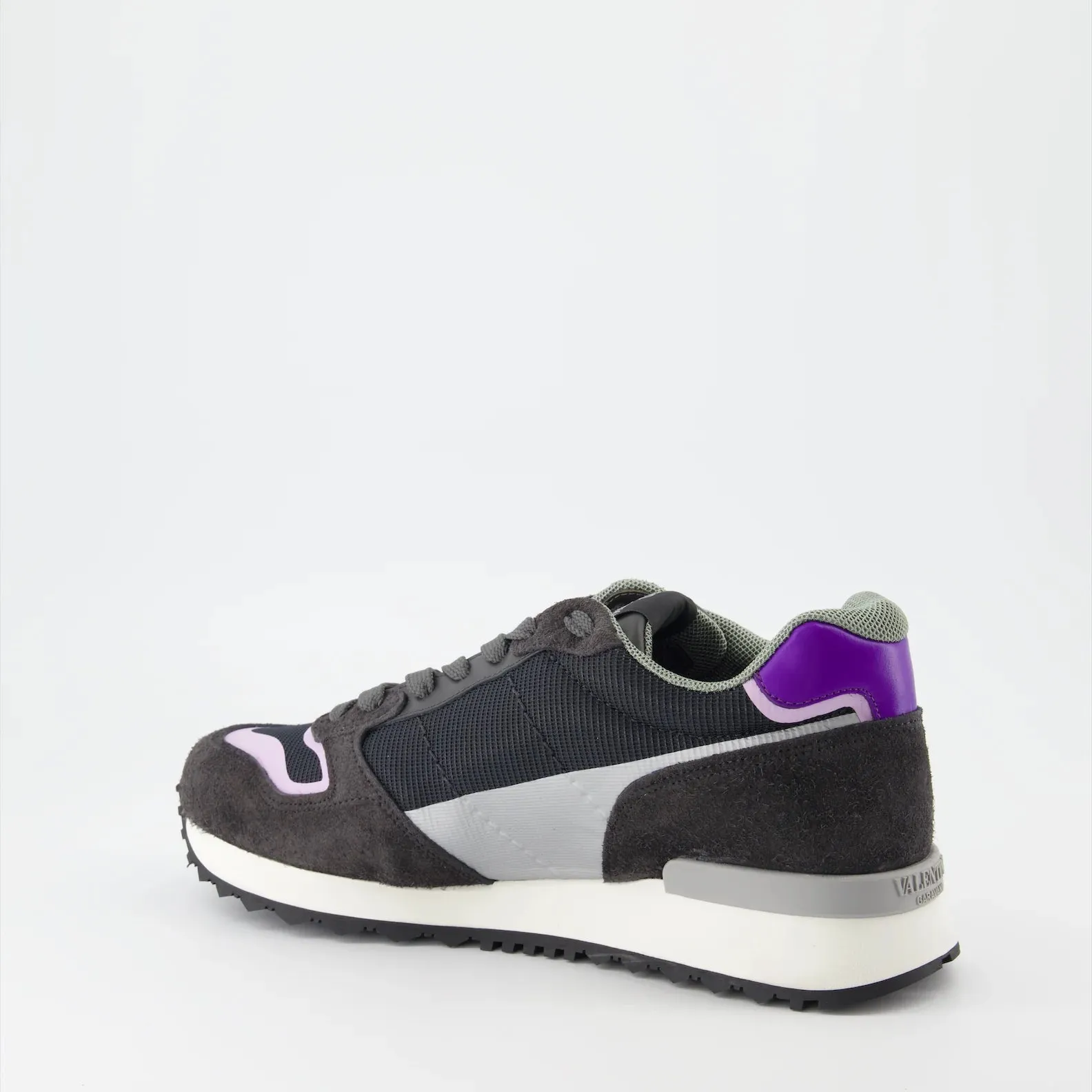 Valentino V Logo Sneaker Ice & Green