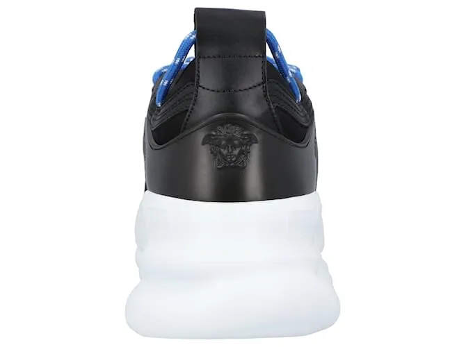 Versace Zapatilla Reacción en Cadena Negro 