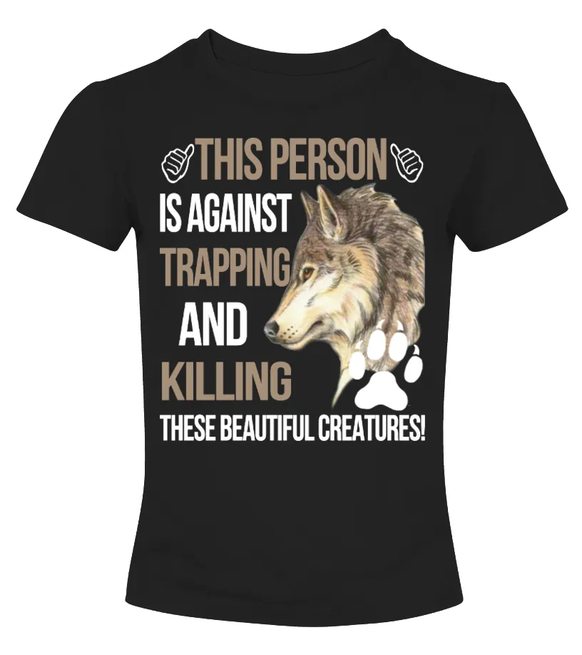 WOLF - THESE BEAUTIFUL CREATURES! Camiseta cuello redondo Mujer
