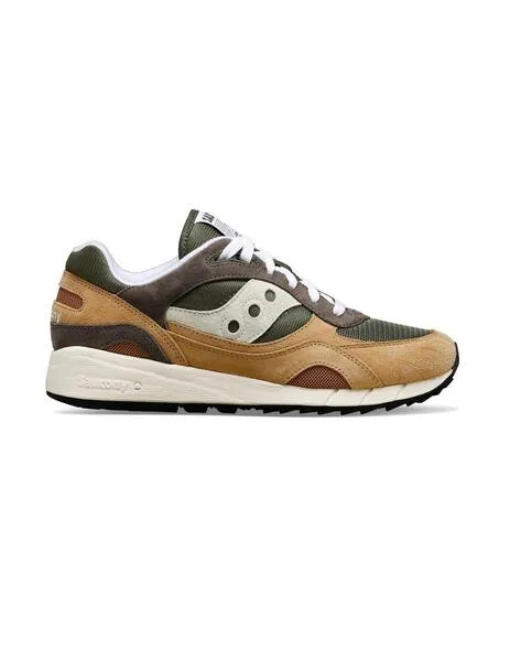 Zapatillas saucony shadow 6000 verde beige para hombre