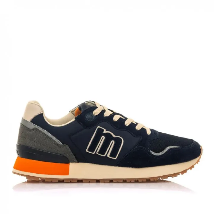 Zapatos sport Mustang 84427 joggo classic en azul marino y grises